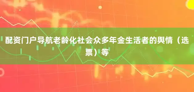 配资门户导航老龄化社会众多年金生活者的舆情（选票）等